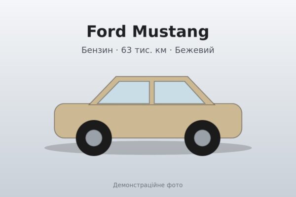 Ford Mustang 2022